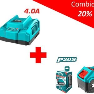 Combideal - Total lithium ion lader + 5.0aH lithium ion accu
