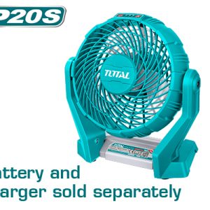 Total - Accu ventilator - Lithium ion 20V - 7'' - Losse body