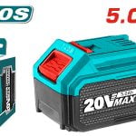 Total - Lithium ion accu - 5,0 Ah - 20V - Compatibel met alle apparaten uit de Total 20V familie
