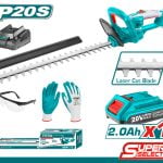 Total Tools accu hegge trimmer schaar