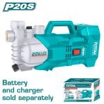 Total - Waterpomp - Lithium ion 20V - 180W - 47L/min - max. 22m opvoerhoogte