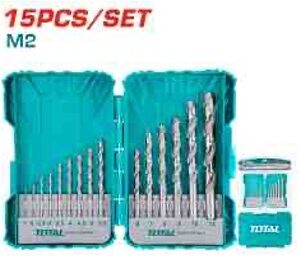15-delige HSS M2 boorbitset
