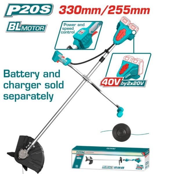 Lithium-Ion trimmer en bosmaaier